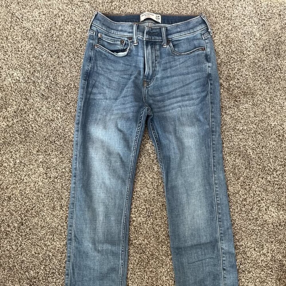 Boys Pants - Jeans, Khaki (Size 13/14 slim/skinny) - Picture 4 of 7